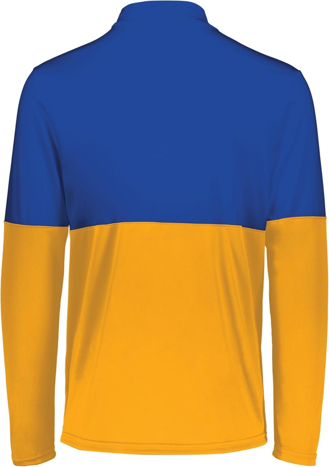 imageHolloway mens Holloway Momentum Team 14 Zip PulloverGoldRoyal