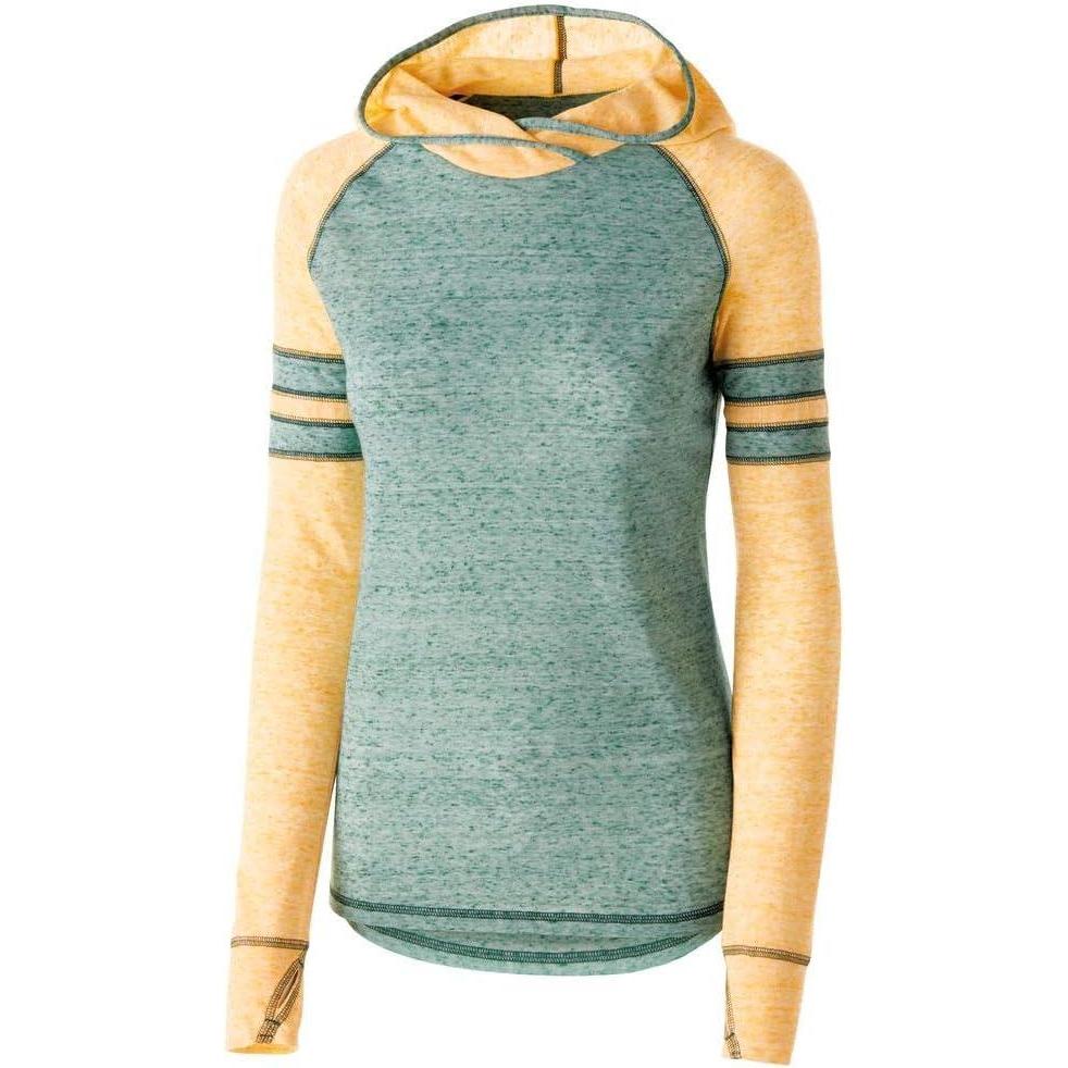 imageHolloway Girls Advocate HoodieForestLight Gold