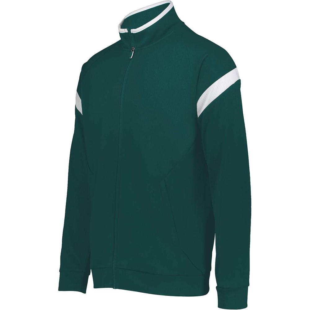 imageHolloway Mens Holloway Limitless JacketDark GreenWhite