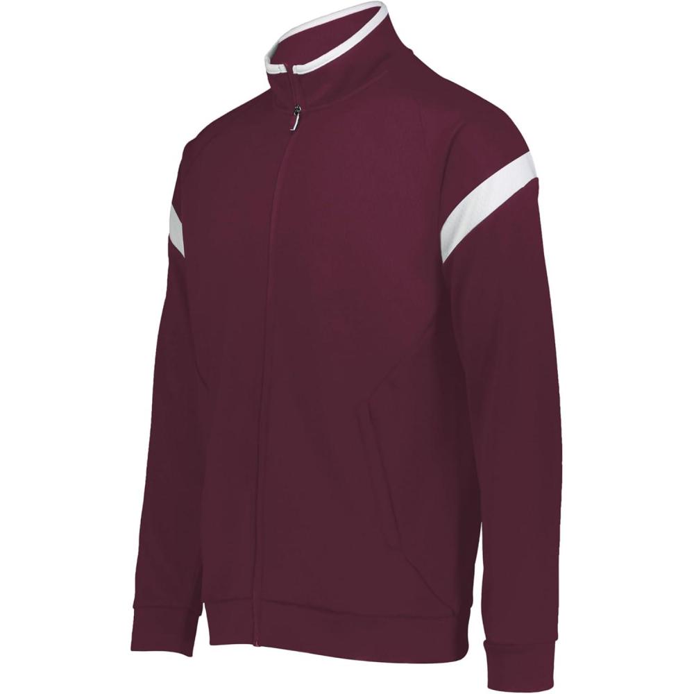 imageHolloway Mens Holloway Limitless JacketMaroonWhite