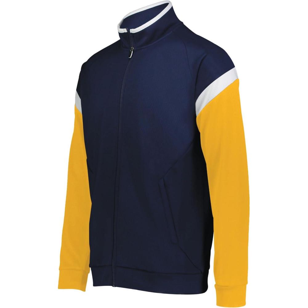 imageHolloway Mens Holloway Limitless JacketNavyWhiteGold