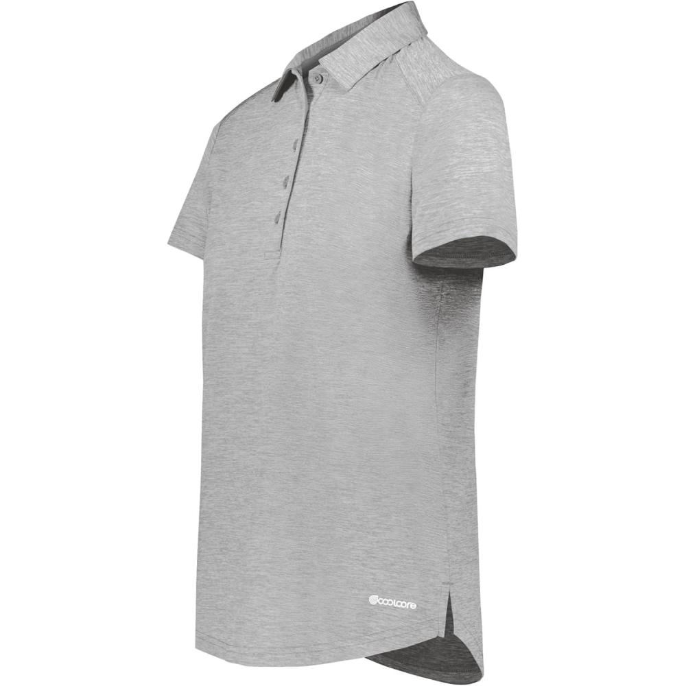 imageHolloway Womens Electrify Polo Powered by CoolcoreAthletic Grey Heather