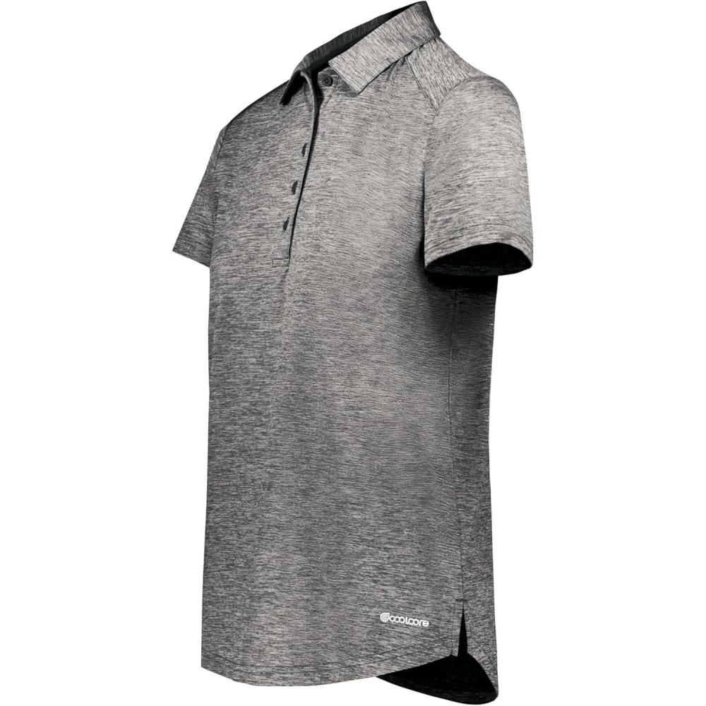 imageHolloway Womens Electrify Polo Powered by CoolcoreBlack Heather