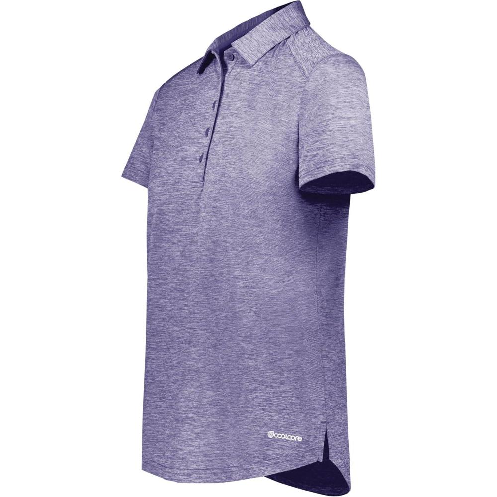 imageHolloway Womens Electrify Polo Powered by CoolcorePurple Heather