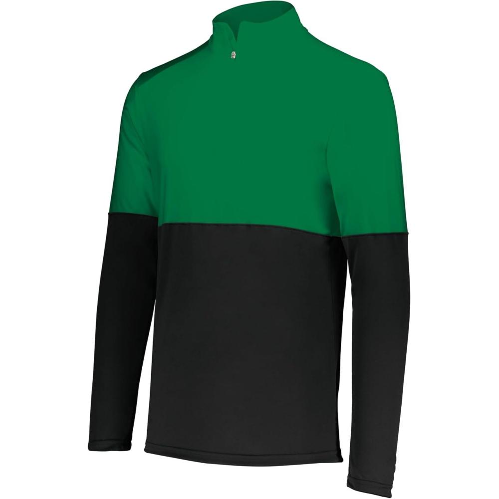 imageHolloway mens Holloway Momentum Team 14 Zip PulloverBlackKelly
