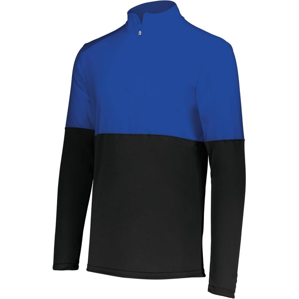 imageHolloway mens Holloway Momentum Team 14 Zip PulloverBlackRoyal