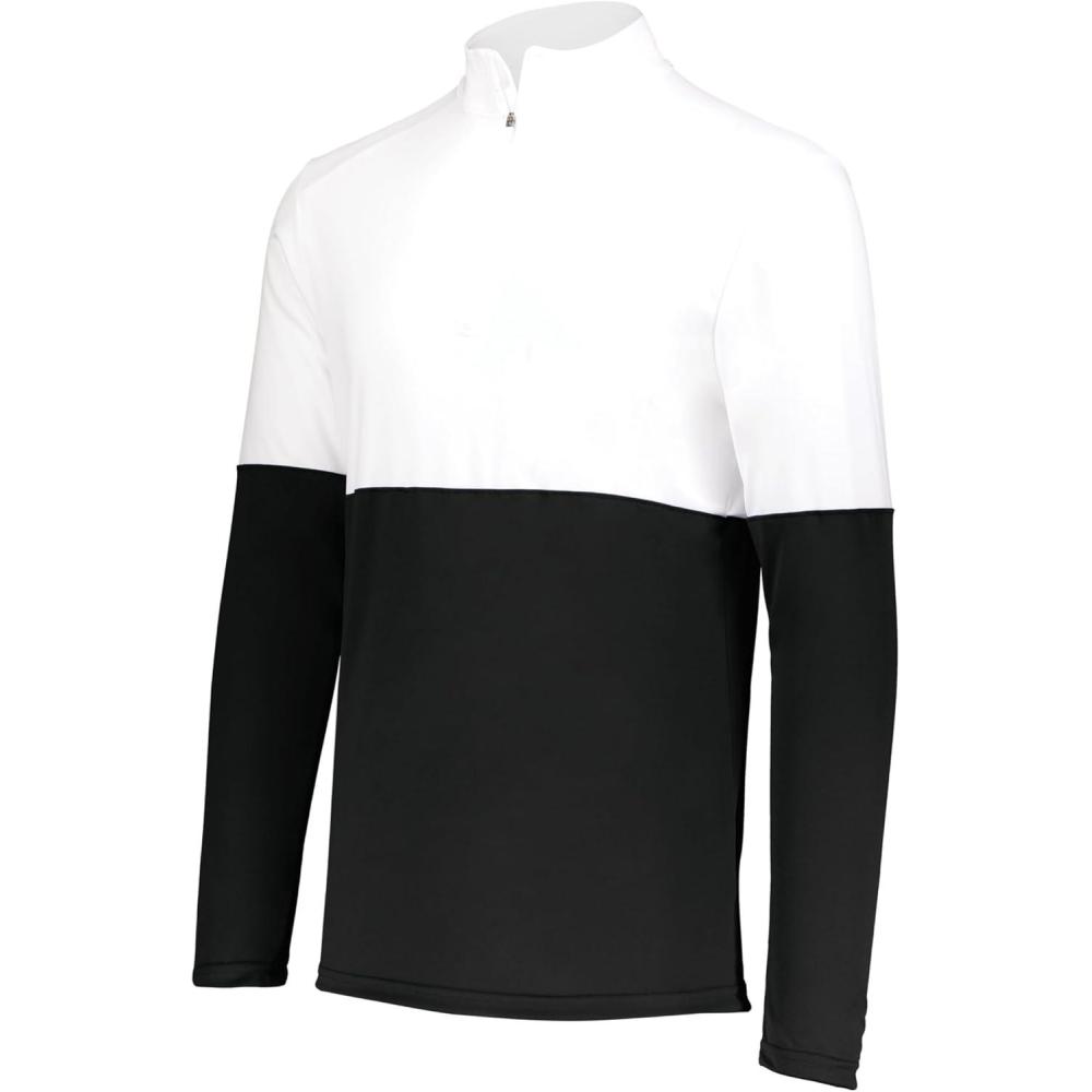 imageHolloway mens Holloway Momentum Team 14 Zip PulloverBlackWhite