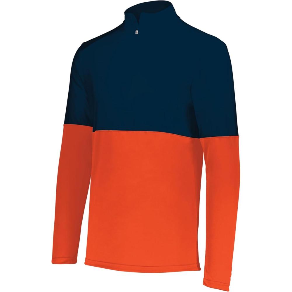 imageHolloway mens Holloway Momentum Team 14 Zip PulloverOrangeNavy