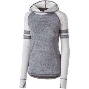 Holloway Girls Advocate Hoodie(Black/Silver)