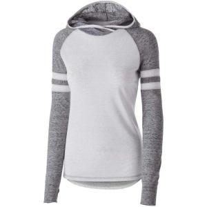 Holloway Girls Advocate Hoodie(Silver/Black)