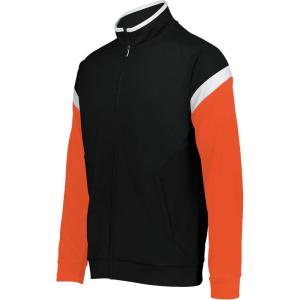Holloway Mens Holloway Limitless Jacket(Black/White/Orange)