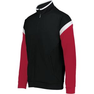 Holloway Mens Holloway Limitless Jacket(Black/White/Scarlet)