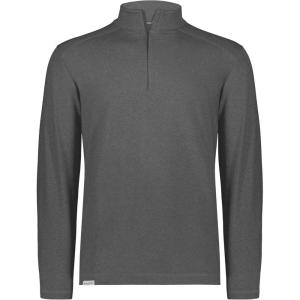Holloway Mens Holloway Ventura 1/4 Zip Pullover(Carbon Heather)