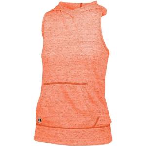 Holloway Womens Ladies Advocate Hooded Tank(Orange)
