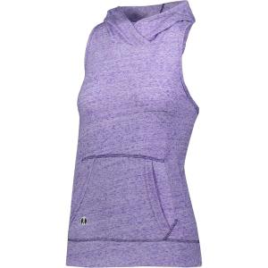 Holloway Womens Ladies Advocate Hooded Tank(Purple)