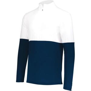 Holloway mens Holloway Momentum Team 1/4 Zip Pullover(Navy/White)