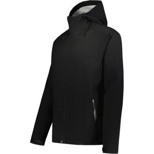 Holloway mens Holloway Rain Secure Waterproof Shell(Black)