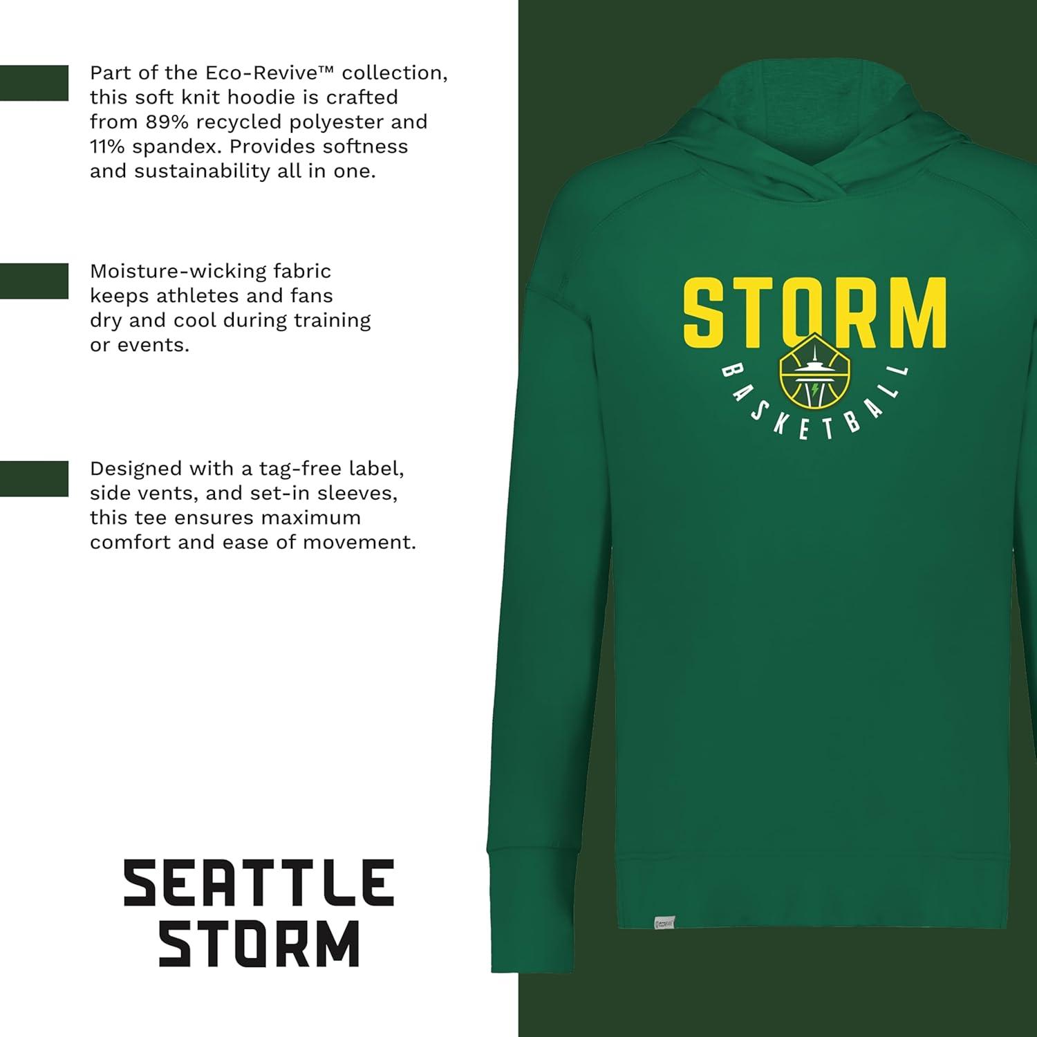 imageHolloway WNBA Atlanta Dream Womens Ventura Soft Knit Comfortable Hoodie For ActivewearMulti