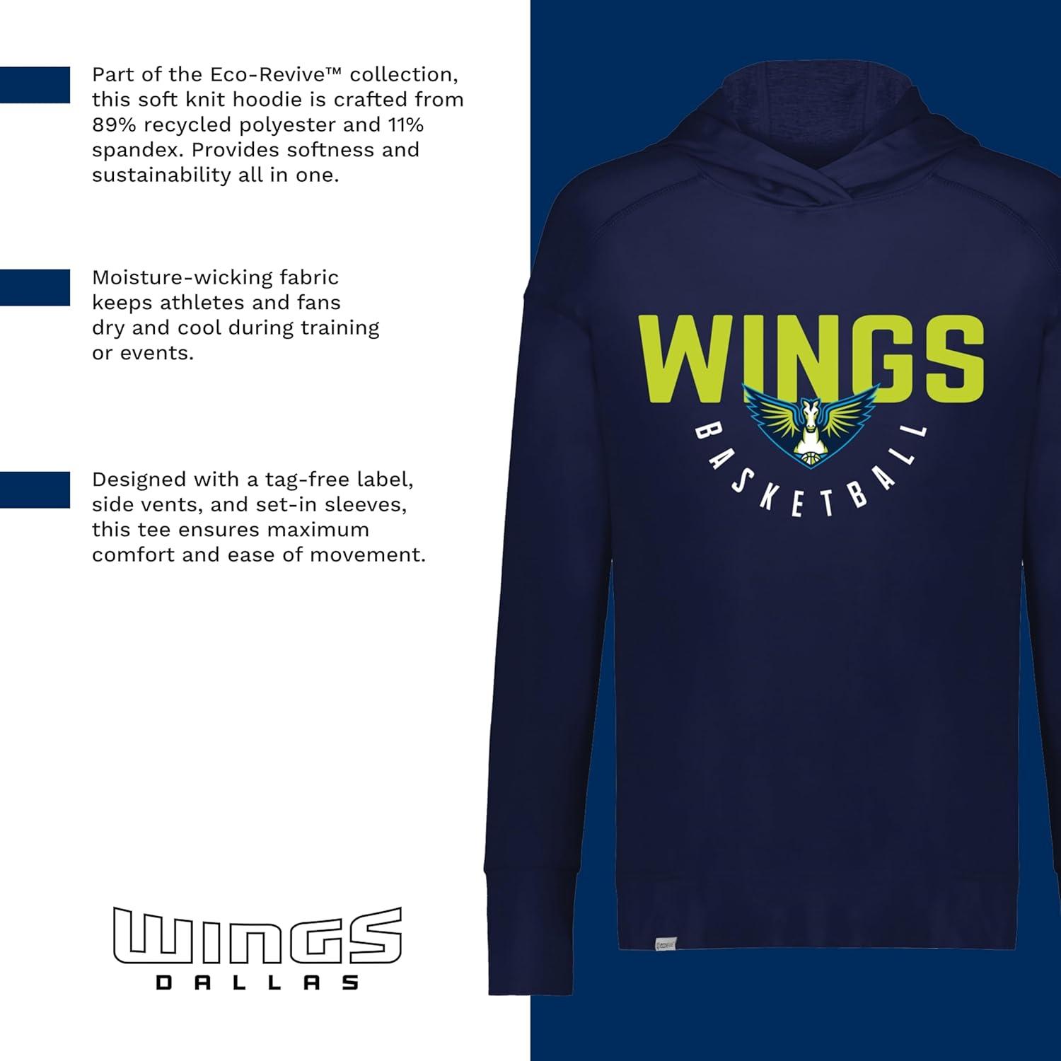 imageHolloway WNBA Atlanta Dream Womens Ventura Soft Knit Comfortable Hoodie For ActivewearMulti