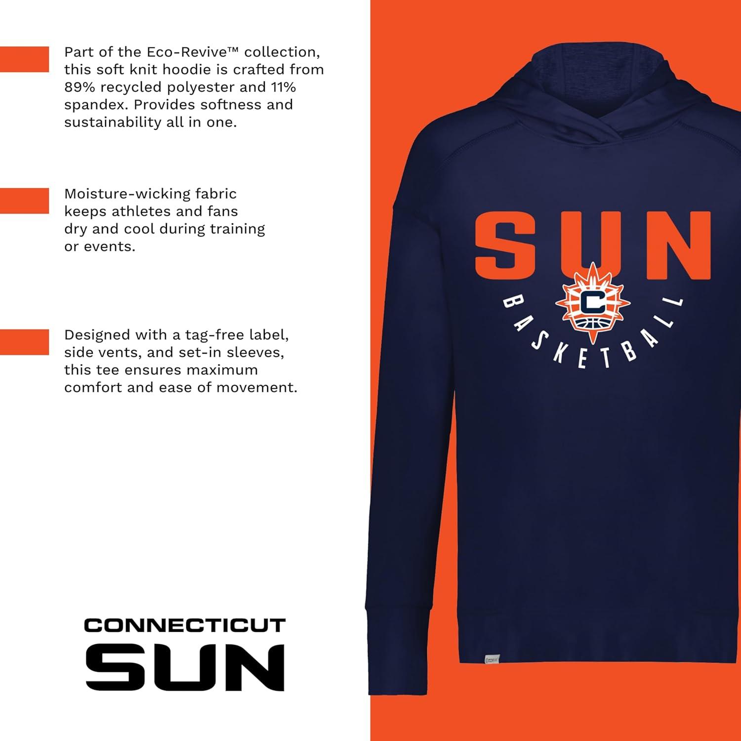 imageHolloway WNBA Atlanta Dream Womens Ventura Soft Knit Comfortable Hoodie For ActivewearMulti
